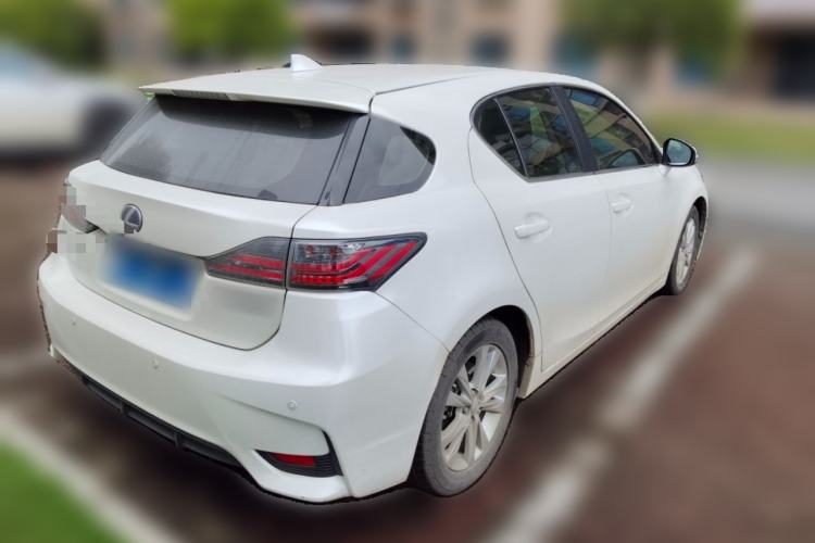 Used Lexus CT 2014 CT200h Elite Edition Monochrome Rear Right 45 Deg