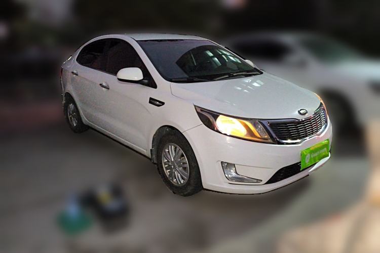 Used Kia K2 2012 Sedan 1.4L Automatic GLS Commemorative Edition Front Right 45 Deg