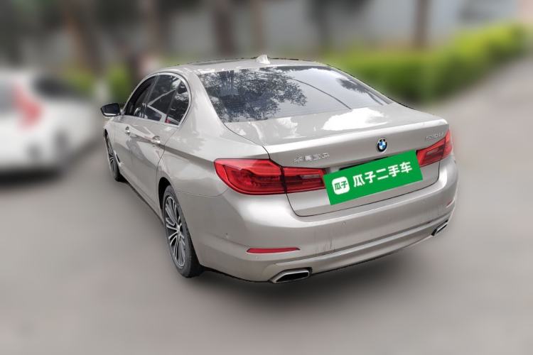 Used BMW 5 Series 2018 530Li Luxury Edition Premium Package Rear Left 45 Deg