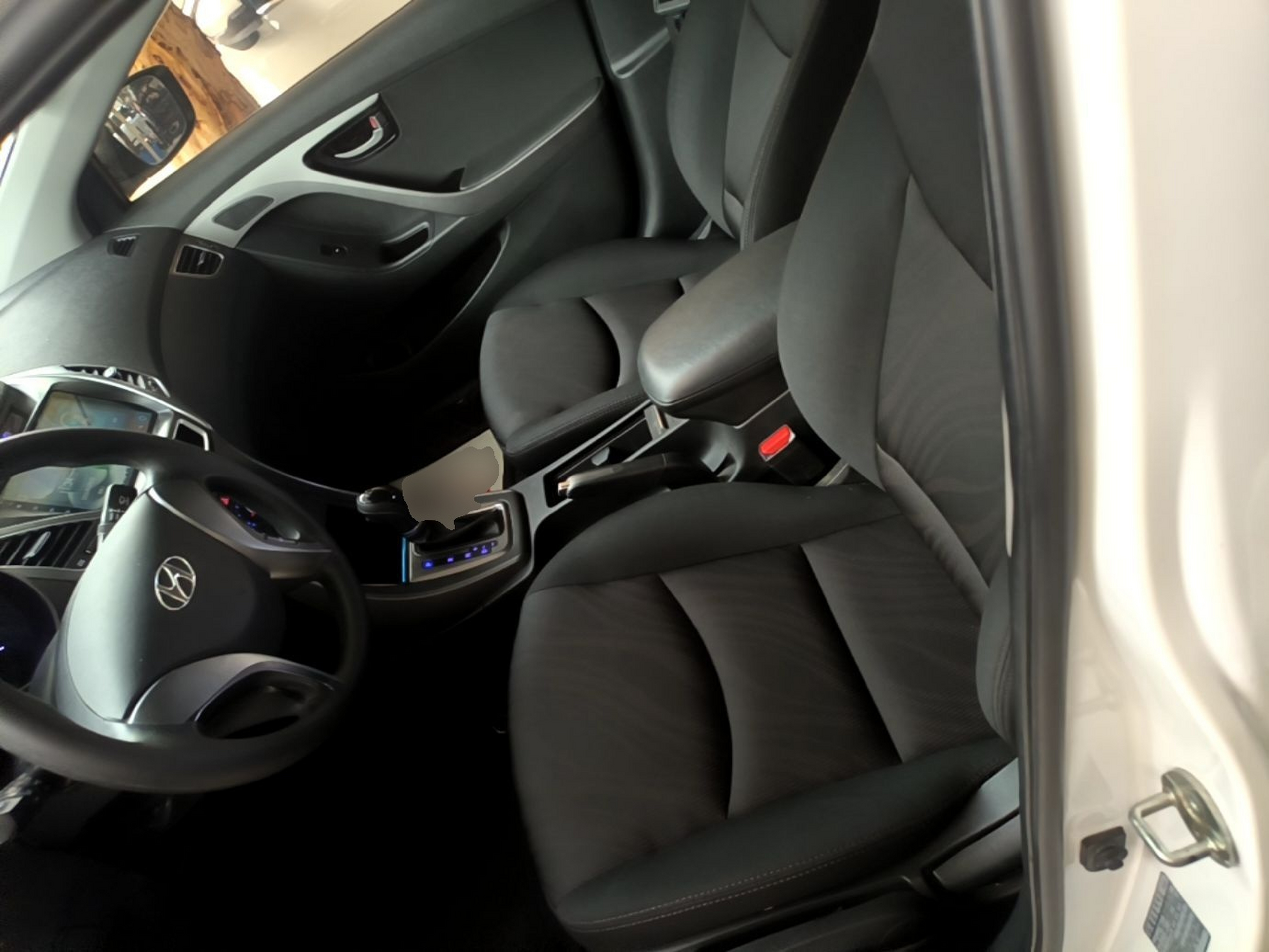 Avant de la voiture