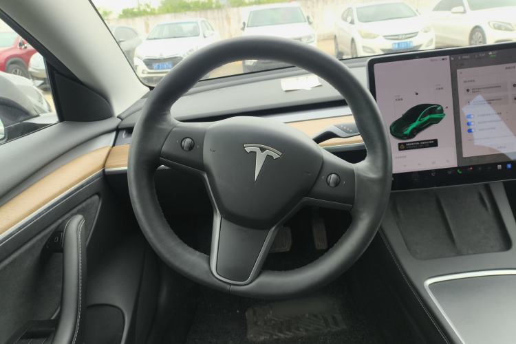 Used Tesla Model 3 2021 Standard Range Rear-Drive Upgraded Version Steering Wheel