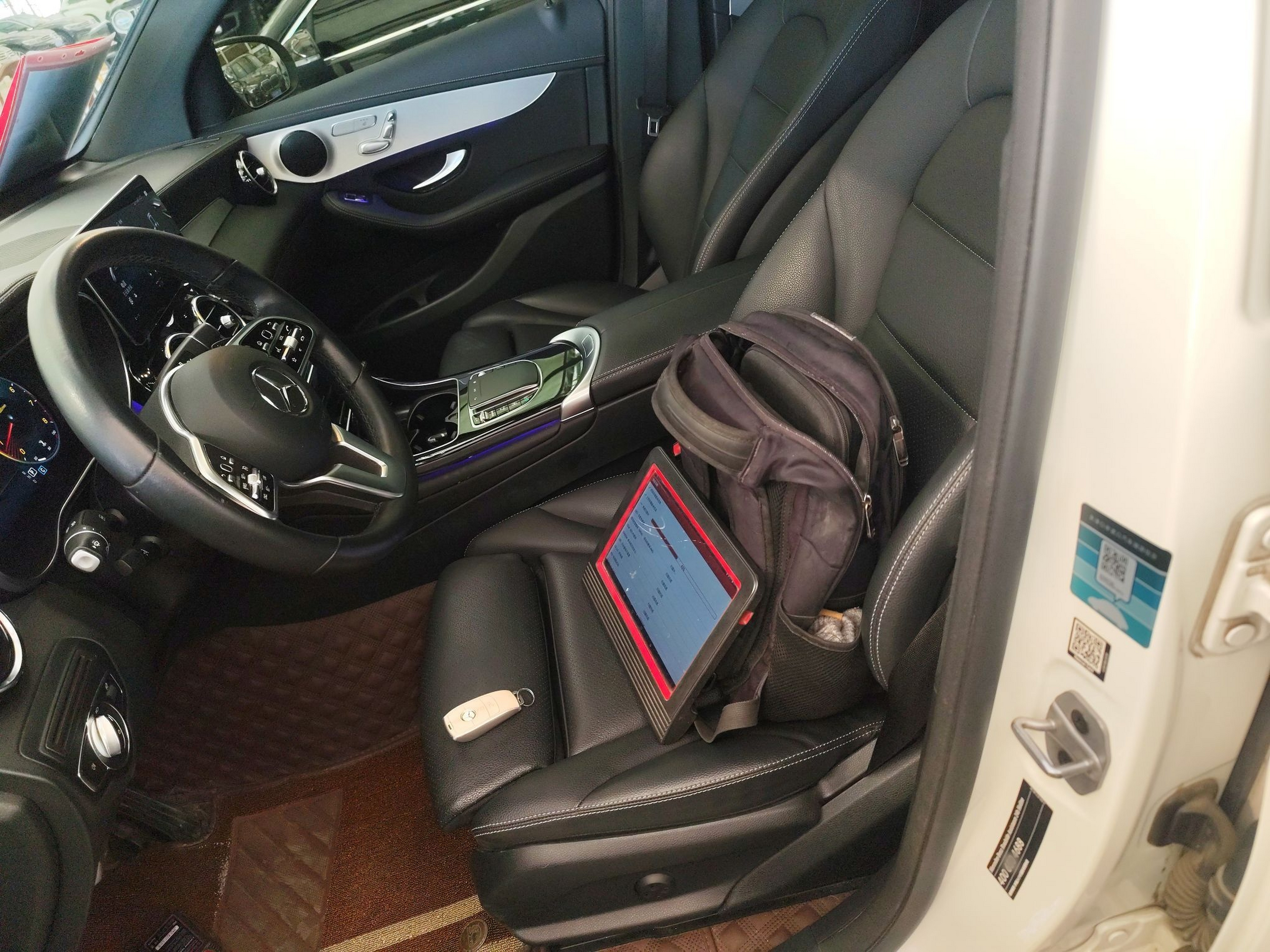 Avant de la voiture
