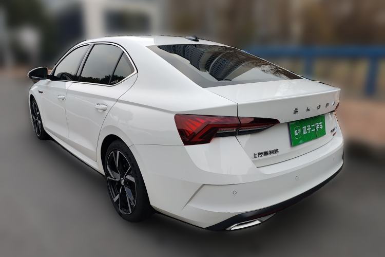 Used Skoda Octavia 2021 PRO TSI280 DSG Prestige Edition Rear Left 45 Deg