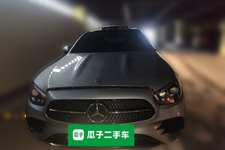 Used Mercedes-Benz E-Class New Energy 2021 E 350 e L Plug-in Hybrid Sports Sedan Front