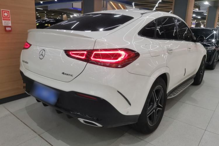 Used Mercedes-Benz GLE Coupe 2020 GLE 350 4MATIC Coupe SUV Luxury Model Rear Right 45 Deg