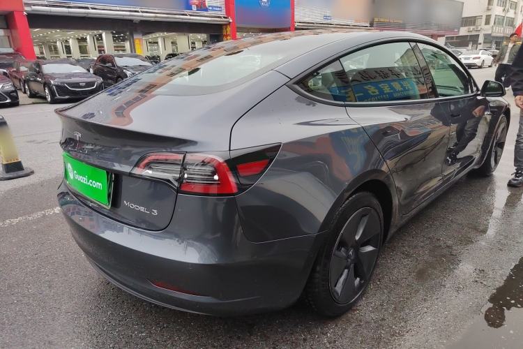 Used Tesla Model 3 2022 Rear-Wheel-Drive Version Rear Right 45 Deg