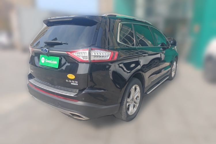Used Ford Edge 2018 EcoBoost 245 Four-Wheel Drive Titanium 7-Seater Rear Right 45 Deg