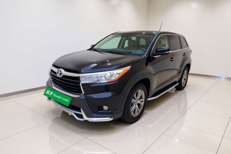 Used Toyota Highlander 2017 2.0T Four-Wheel Drive Elite Edition 7-Seater Guazi used car, China used car export, Used car for sale, Used cars, Cheapest cars for sale