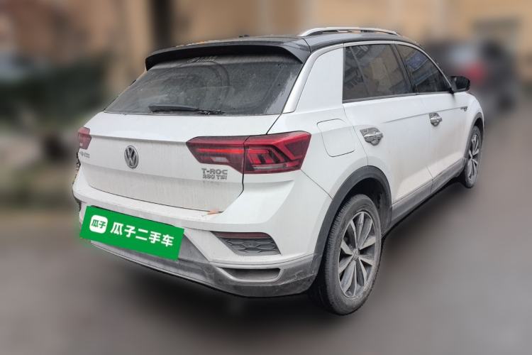 Used Volkswagen T-ROC 2018 280TSI DSG Two-Wheel-Drive Comfort Version China V Standard Rear Right 45 Deg