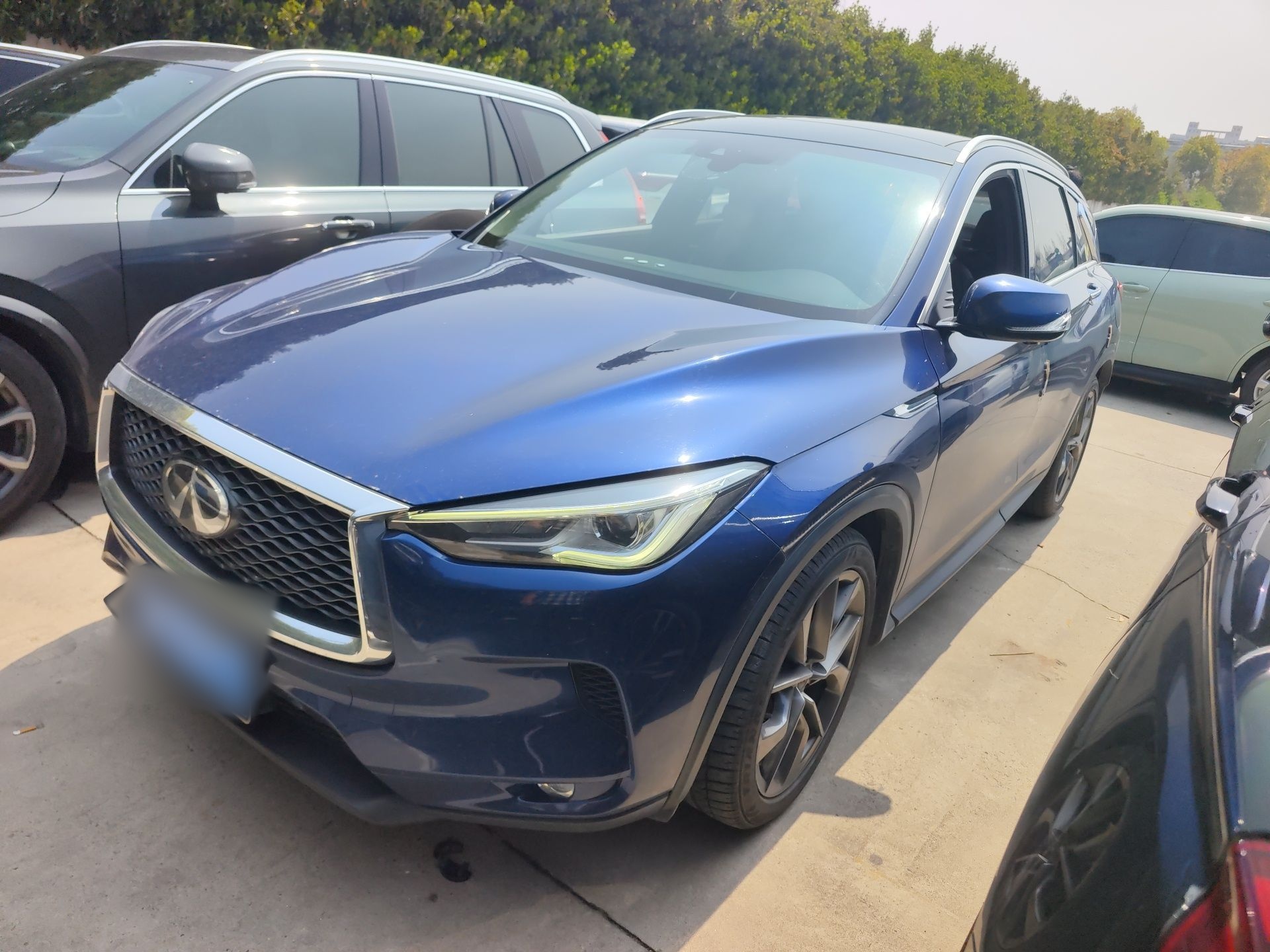 Parte inferior delantera