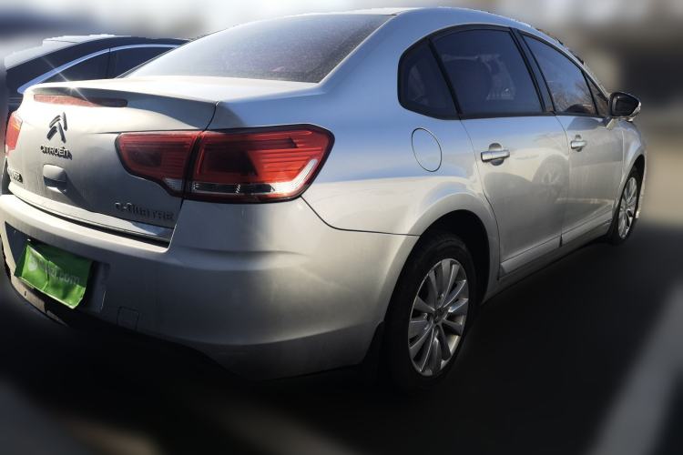 Used Citroen C-Quatre 2012 Sedan 1.6L Automatic Prestige Model Rear Right 45 Deg