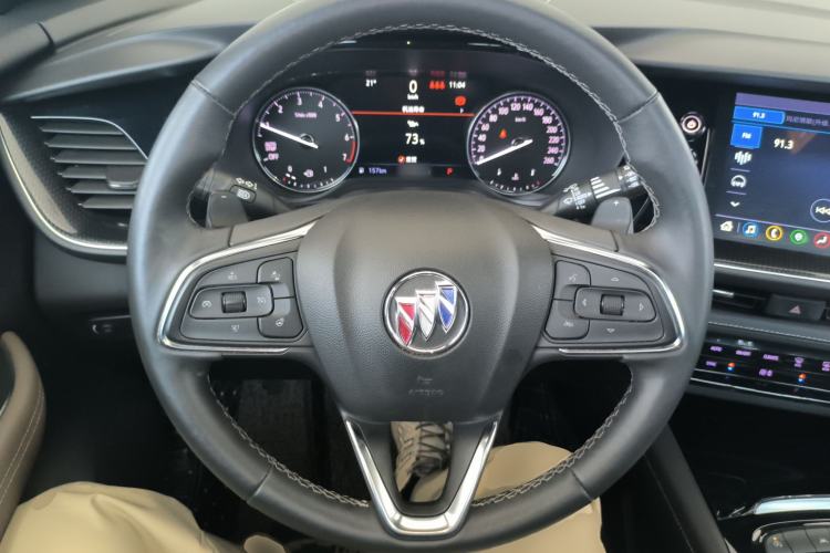 Used Buick Envision 2021 Encore Plus 652T Five-Seat Luxury Model Steering Wheel