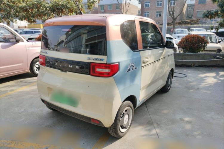 Used Wuling Hongguang MINIEV 2022 Enjoy Edition Lithium Iron Phosphate Rear Right 45 Deg