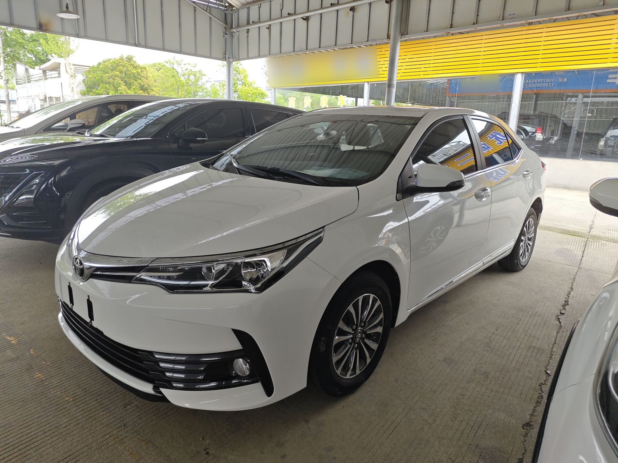 تحت مقدمة السيارة