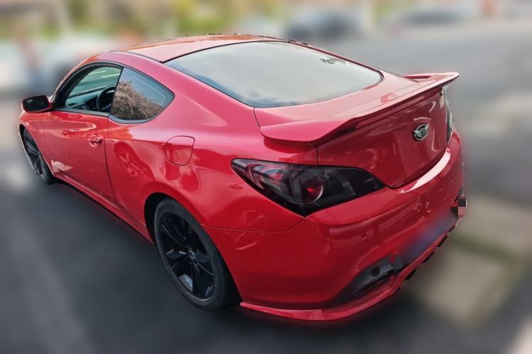 Used Hyundai Genesis Coupe 2009 2.0T Automatic Deluxe Edition Rear Left 45 Deg