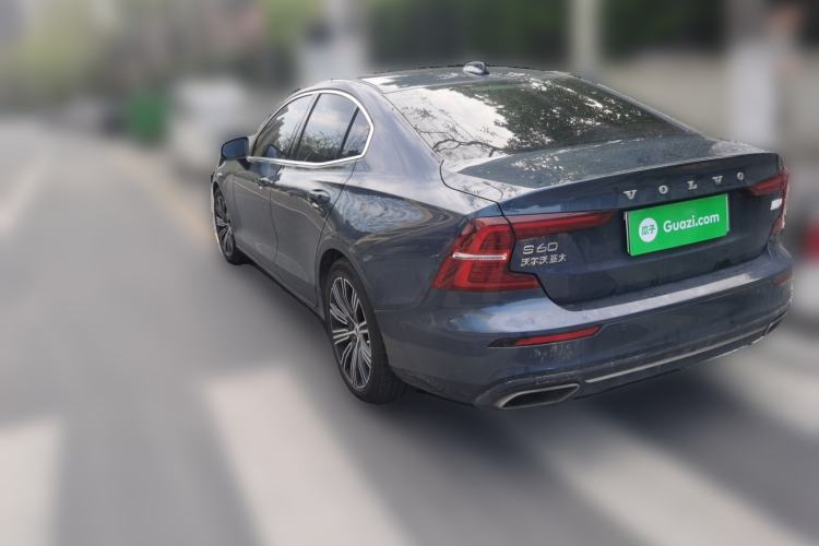 Used Volvo S60 New Energy 2021 T8 E-Drive Hybrid Four-Wheel Drive Smart Luxury Edition Rear Left 45 Deg