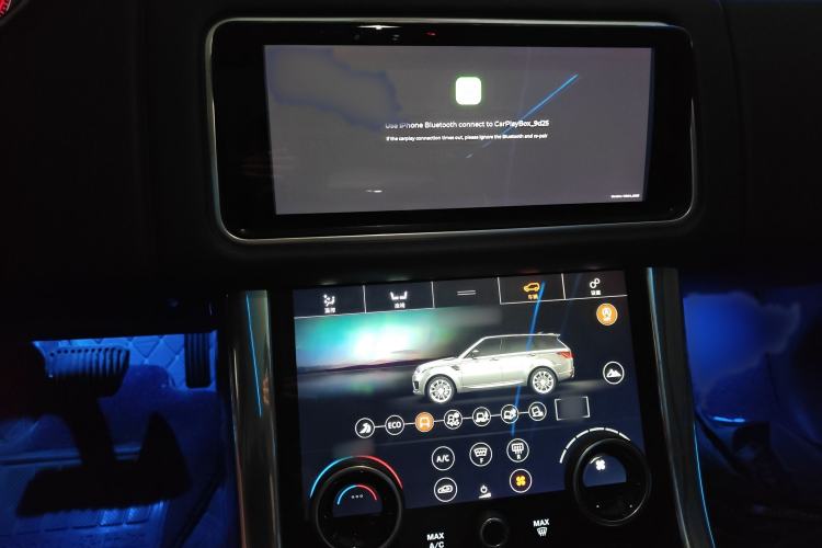 Used Land Rover Range SportNew Energy 2019 P400e SE Audio And AC Panel