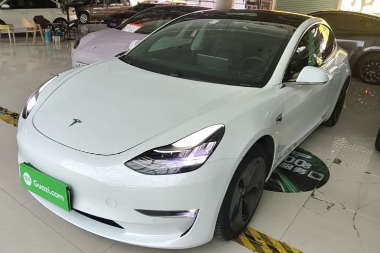 Used Tesla Model 3 2019 Long-Range All-Wheel-Drive Version Guazi used car, China used car export, Used car for sale, Used Tesla cars, Cheapest cars for sale, Electric vehicle, New energy car
