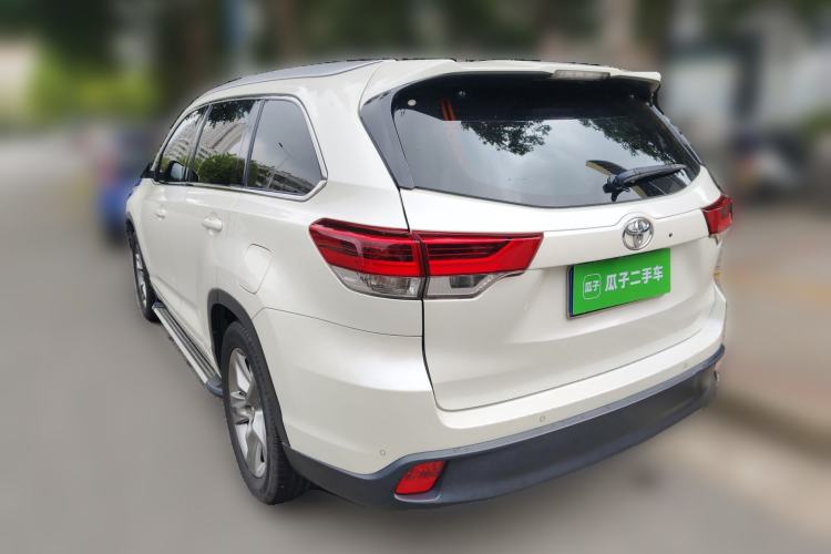 Used Toyota Highlander 2018 2.0T Four-Wheel Drive Prestige Version 7 Seats China VI Standard Rear Left 45 Deg