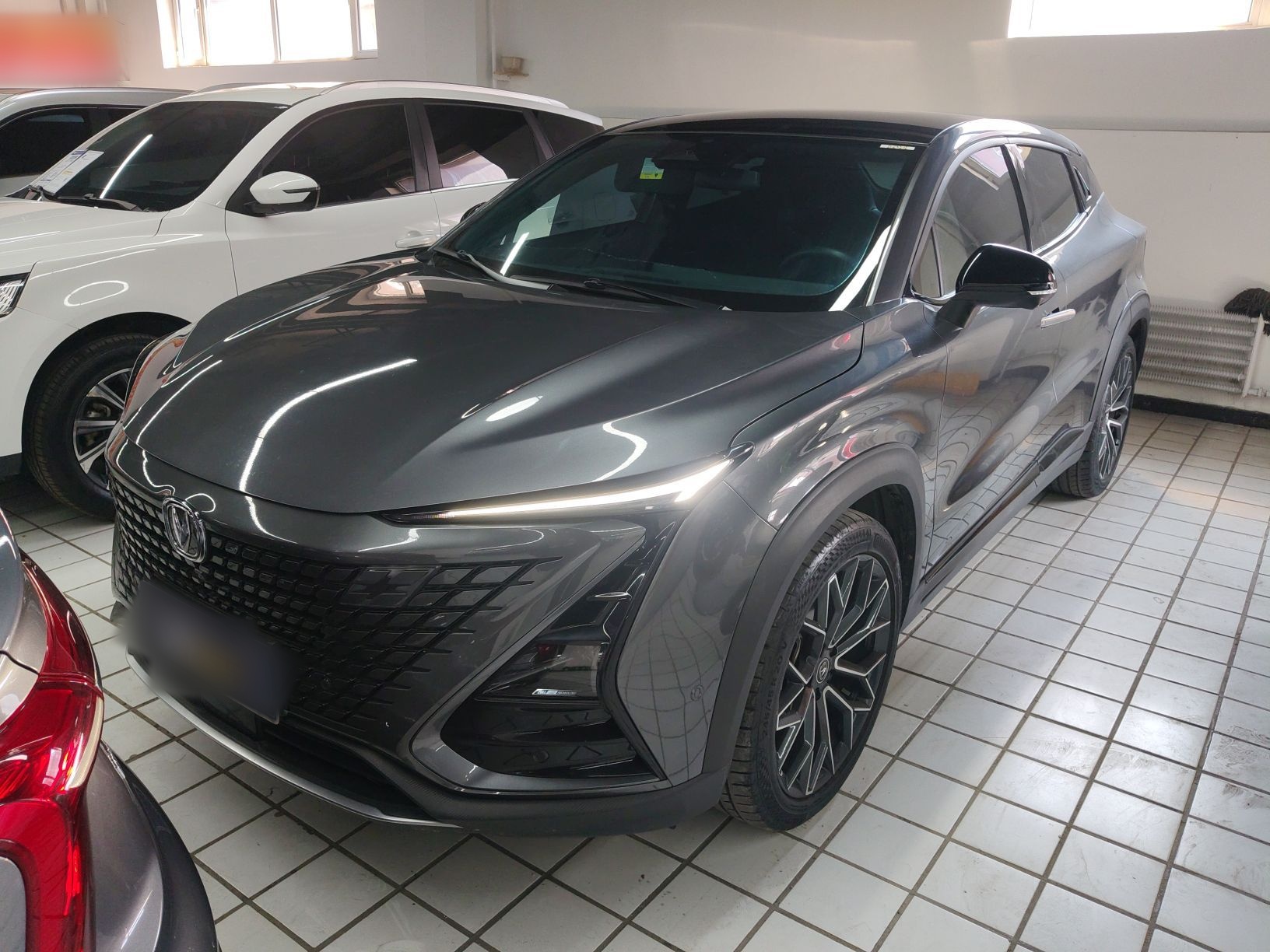 تحت مقدمة السيارة