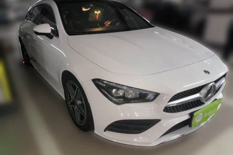 Used Mercedes-Benz CLA 2021 CLA 200 Shooting Brake Front Right 45 Deg