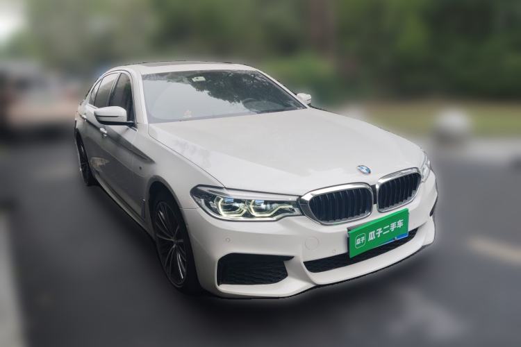 Used BMW 5 Series 2020 530Li Leading Model M Sport Package Front Right 45 Deg