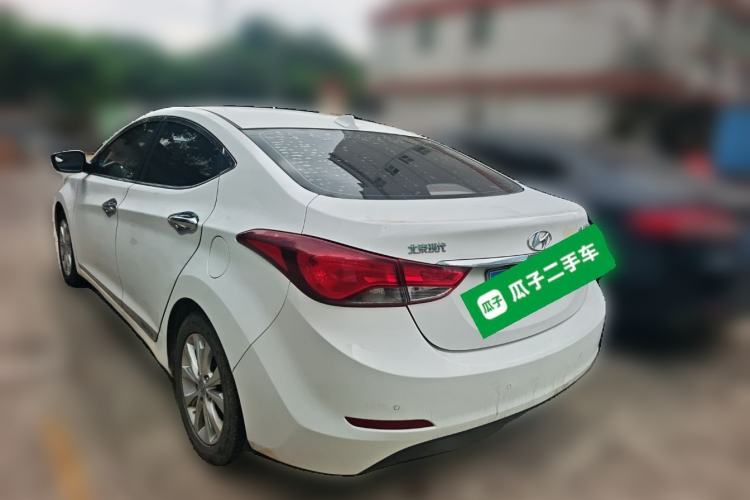 Used Hyundai Elantra (5th Generation / Langdong) 2016 1.6L Automatic Prestige Model Rear Left 45 Deg