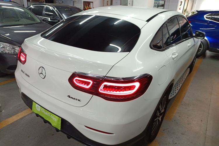 Used Mercedes-Benz GLC Coupe 2022 Refreshed GLC 260 4MATIC Coupe SUV Rear Right 45 Deg