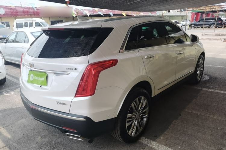 Used Cadillac XT5 2016 28T Four-Wheel-Drive Leading Model Rear Right 45 Deg