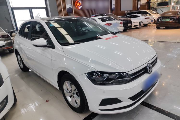 Used Volkswagen Polo 2019 Plus 1.5L Automatic Panoramic Enjoyment Edition Front Right 45 Deg