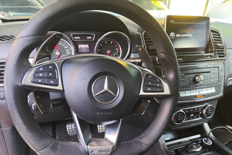 Used Mercedes-Benz GLE Coupe 2015 GLE 450 AMG 4MATIC Coupe SUV Steering Wheel