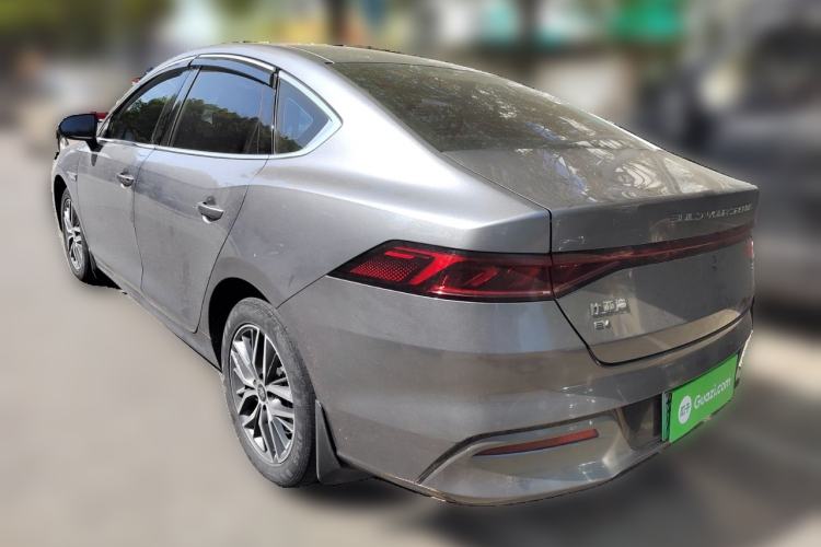 Used BYD Qin PLUS 2023 Champion Edition EV 510KM Leading Model Rear Left 45 Deg