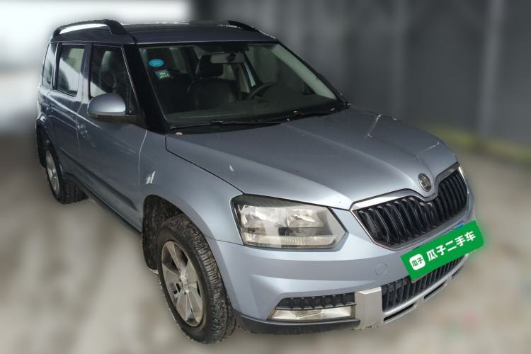 Used Skoda Yeti 2014 1.4TSI DSG Explorer Edition Front Right 45 Deg