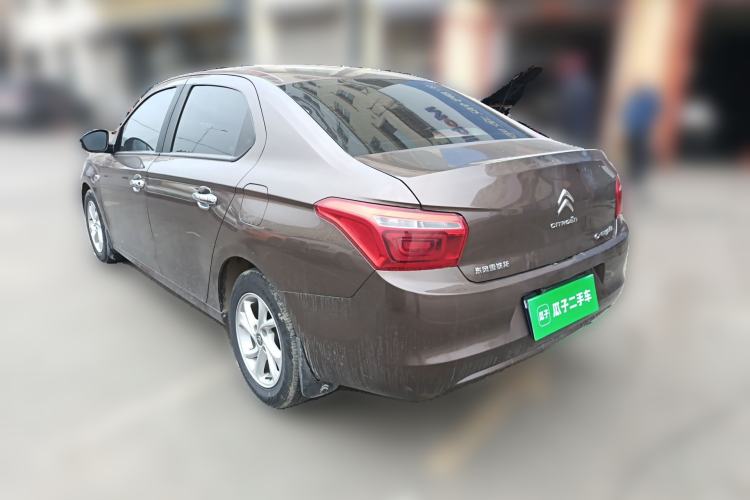 Used Citroen Elysee 2017 1.6L Manual Fashion Model Rear Left 45 Deg