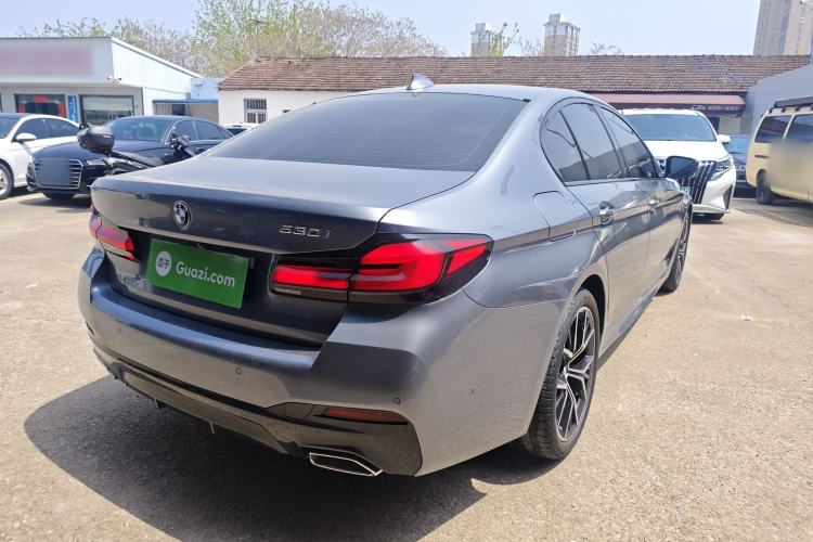 Used BMW 5 Series 2021 530i M Sport Package Rear Right 45 Deg