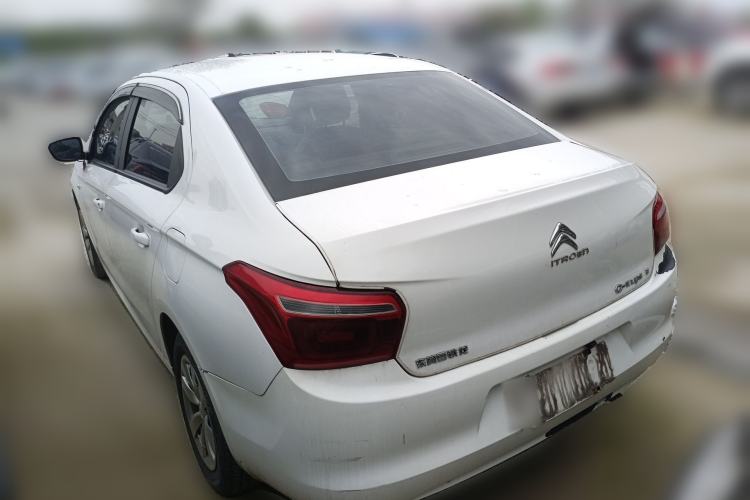 Used Citroen Elysee 2018 Revised Version 1.6L Manual Fashion Edition Rear Left 45 Deg