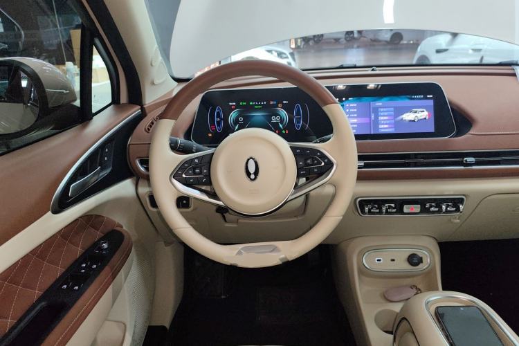 Used ORA Good Cat 2023 401 km Standard Range Luxury Version Lithium Iron Phosphate Steering Wheel