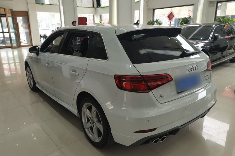 Used Audi A3 2019 Sportback 35 TFSI Fashion Edition China VI Emission Standard Rear Left 45 Deg
