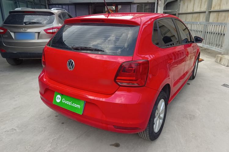 Used Volkswagen Polo 2016 1.4L Manual Fashion Model Rear Right 45 Deg