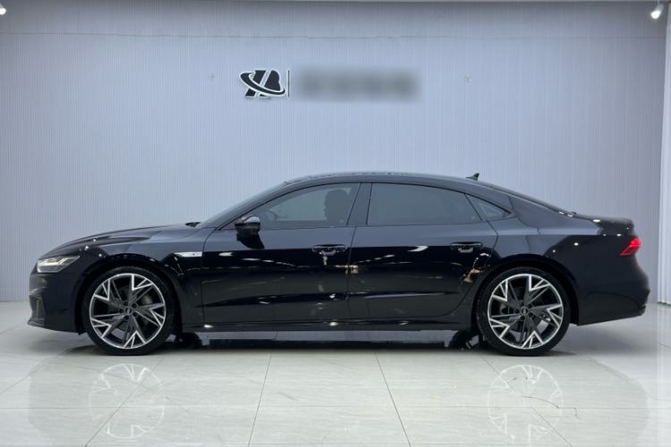 Used Audi A7L 2022 45 TFSI quattro S-line Black Warrior Edition Exterior 2