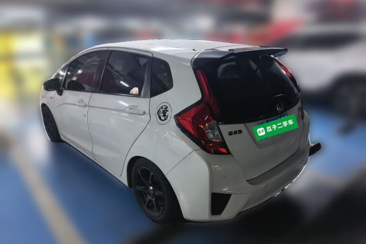 Used Honda Fit 2014 1.5L LX Manual Comfort Model Rear Left 45 Deg