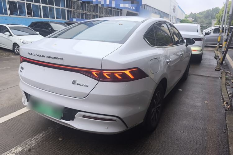 Used BYD Qin PLUS 2023 Champion Edition DM-i 55KM Leading Model Rear Right 45 Deg