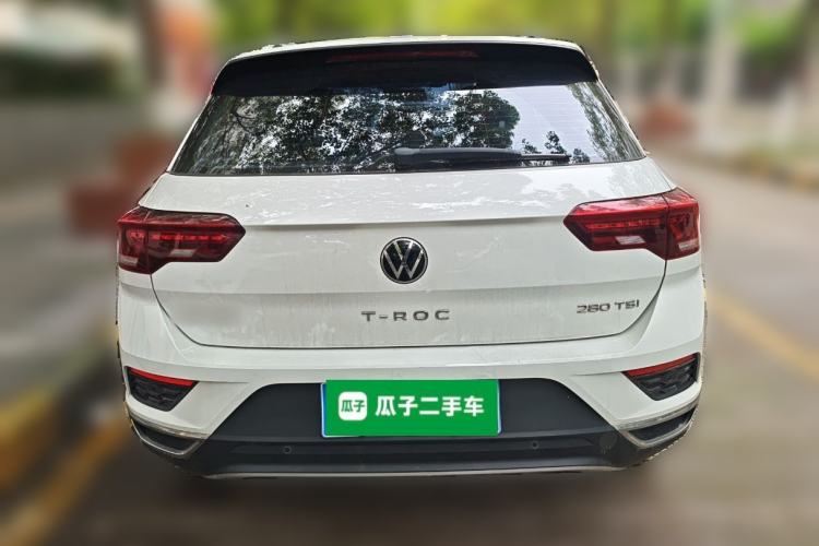 Used Volkswagen T-ROC 2022 280TSI DSG Two-Wheel Drive Comfort PLUS Rear