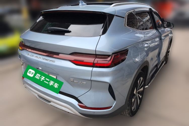 Used BYD Song PLUS New Energy 2023 Champion Edition EV 520KM Prestige Model Rear Right 45 Deg