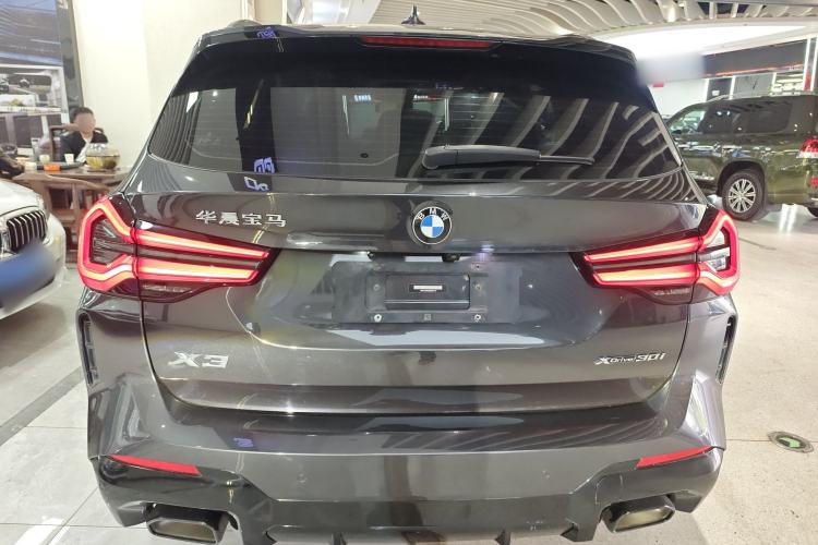 Used BMW X3 2022 xDrive30i Luxury Model M Night Sky Package Rear