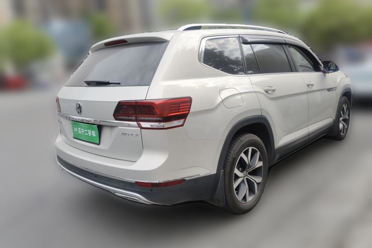 Used Volkswagen Teramont 2017 380TSI Four-Wheel Drive Luxury Edition Rear Right 45 Deg