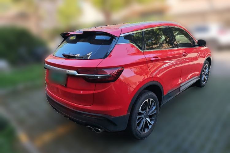 Used Geely Auto Coolray 2020 PRO 260T DCT Knight Rear Right 45 Deg