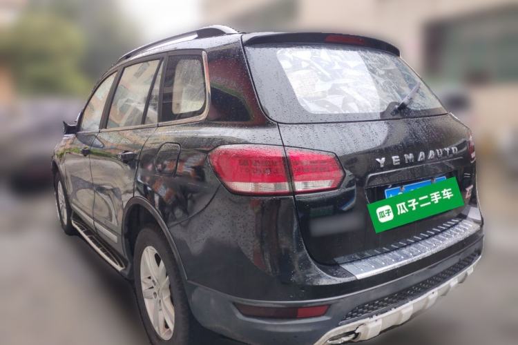 Used Yema T70 2016 Upgraded Model 1.5T Manual Leading Version Rear Left 45 Deg