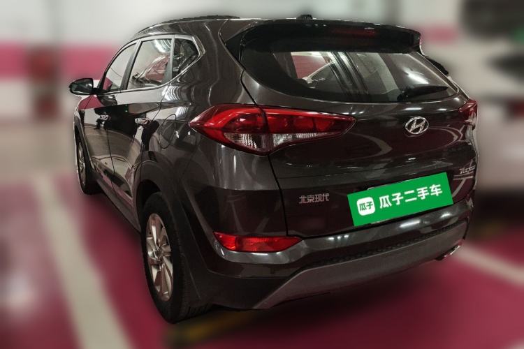 Used Hyundai Tucson 2018 1.6T Dual-Clutch Two-Wheel Drive 15th Anniversary Special Edition Rear Left 45 Deg