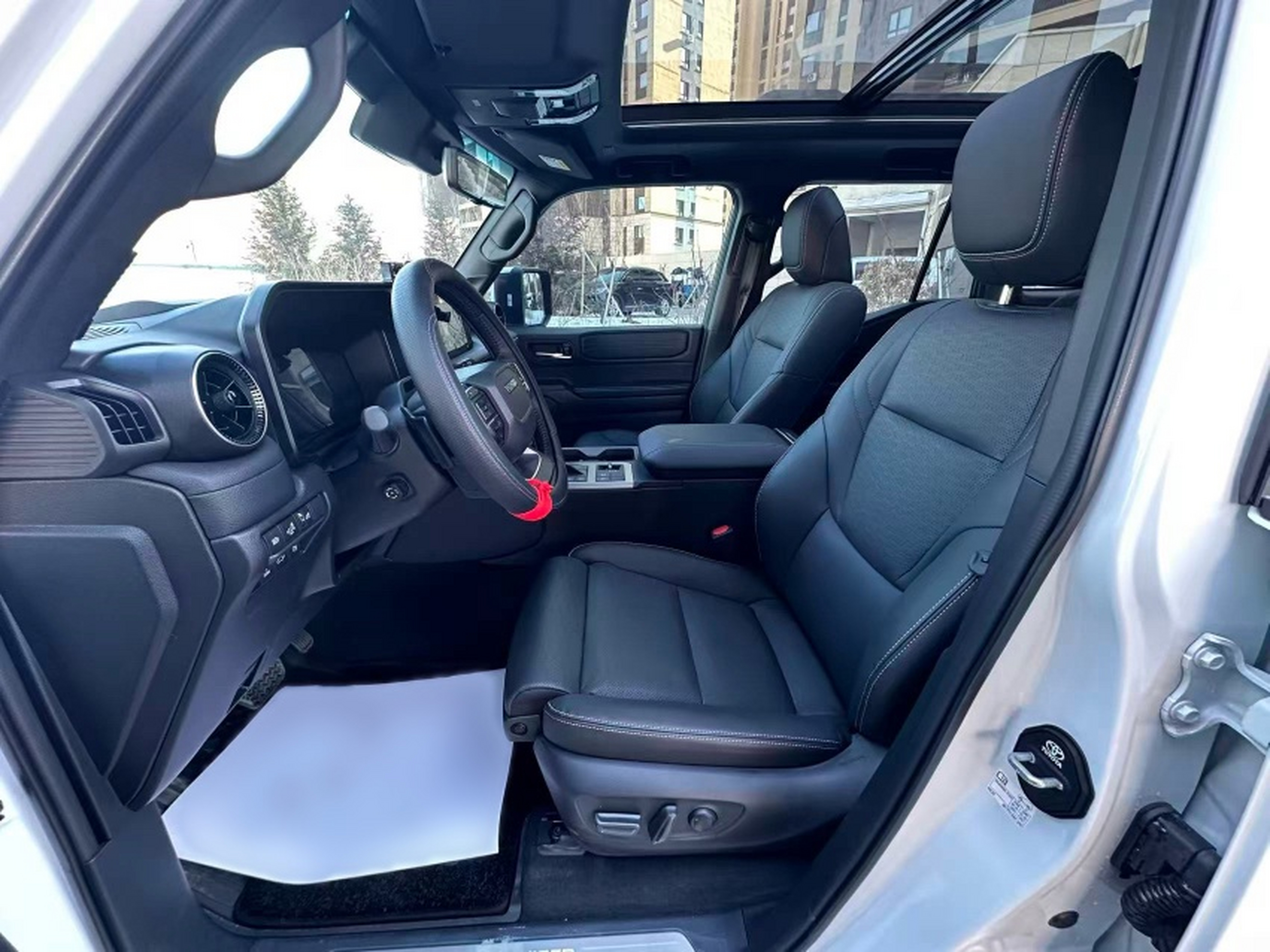 Avant de la voiture